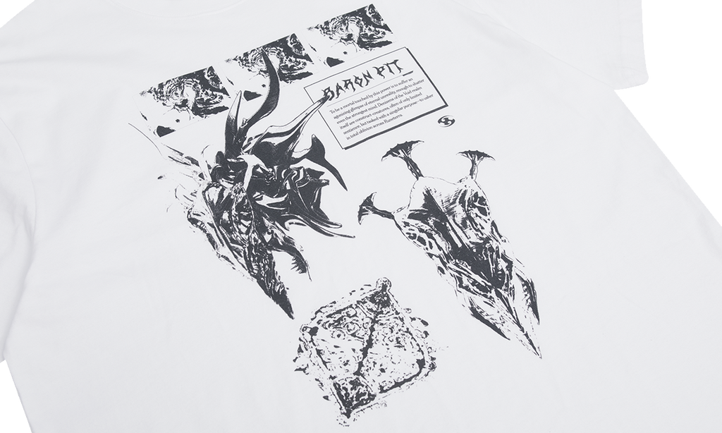 San San Gear - Baron Pit T-Shirt (White) product image 10 | TRAB K-Fashion Australia