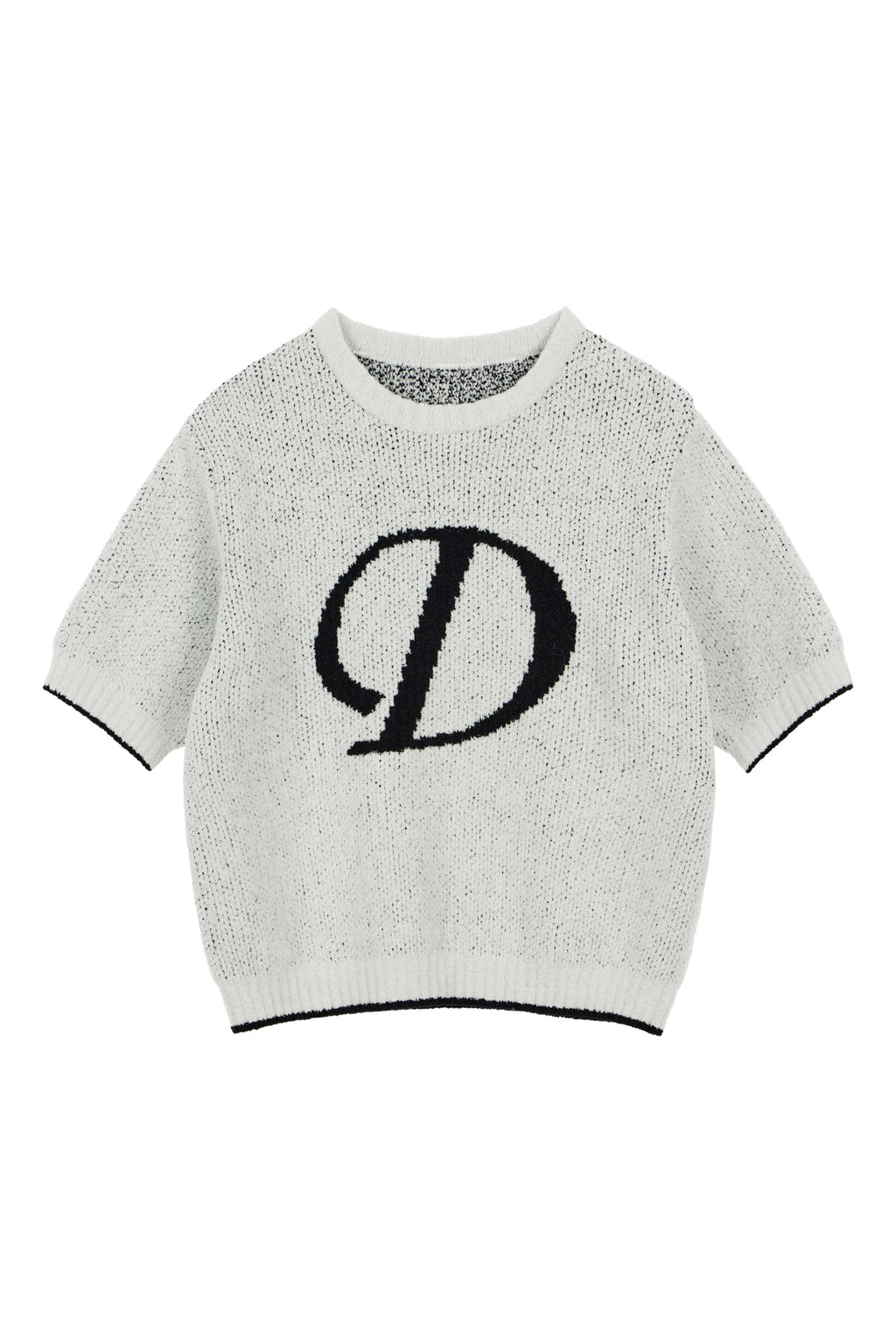 Deinet - D Logo Round Half Knit (Grey) product image 1 | TRAB K-Fashion Australia