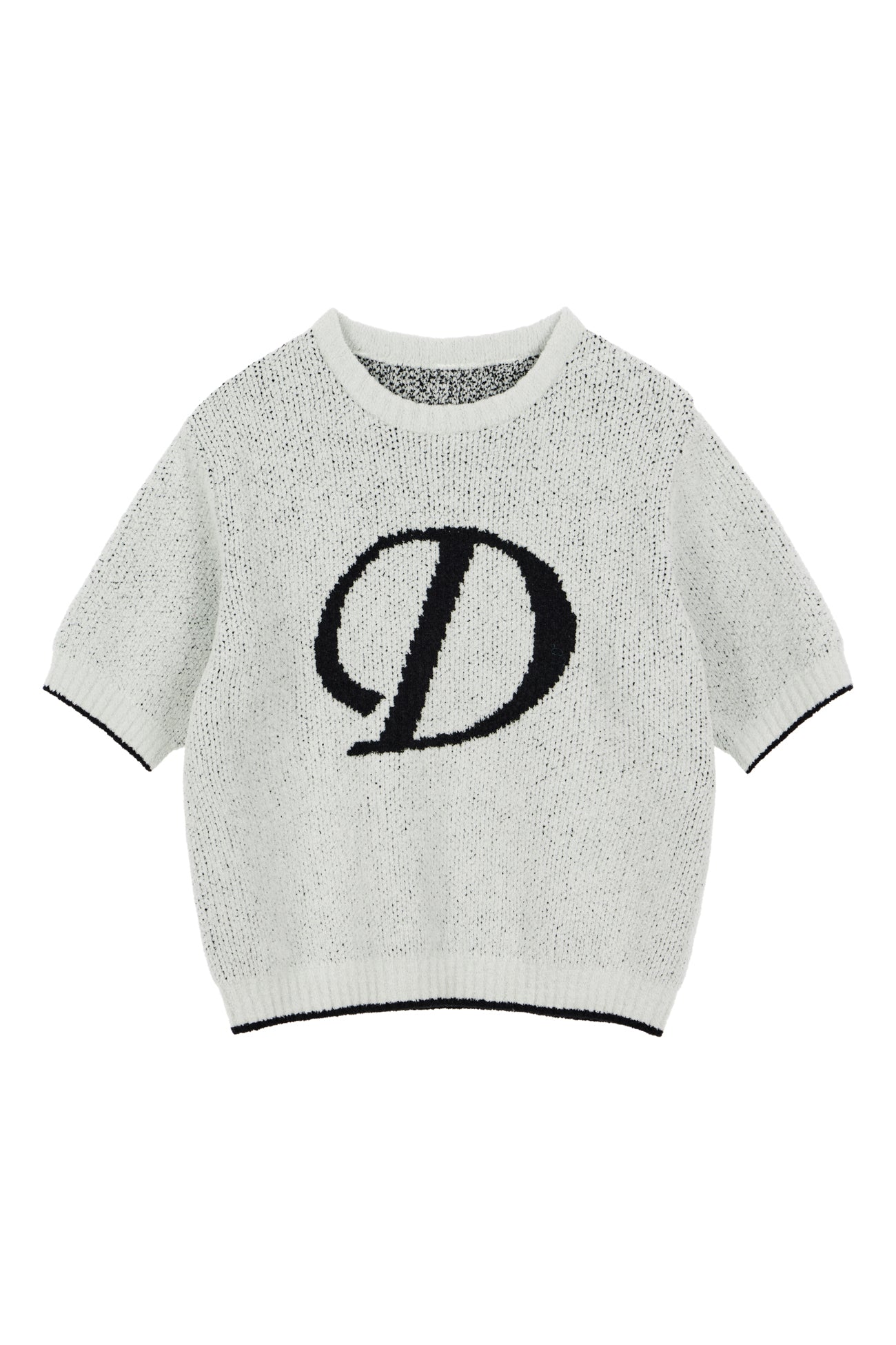 Deinet - D Logo Round Half Knit (Grey) product image 1 | TRAB K-Fashion Australia