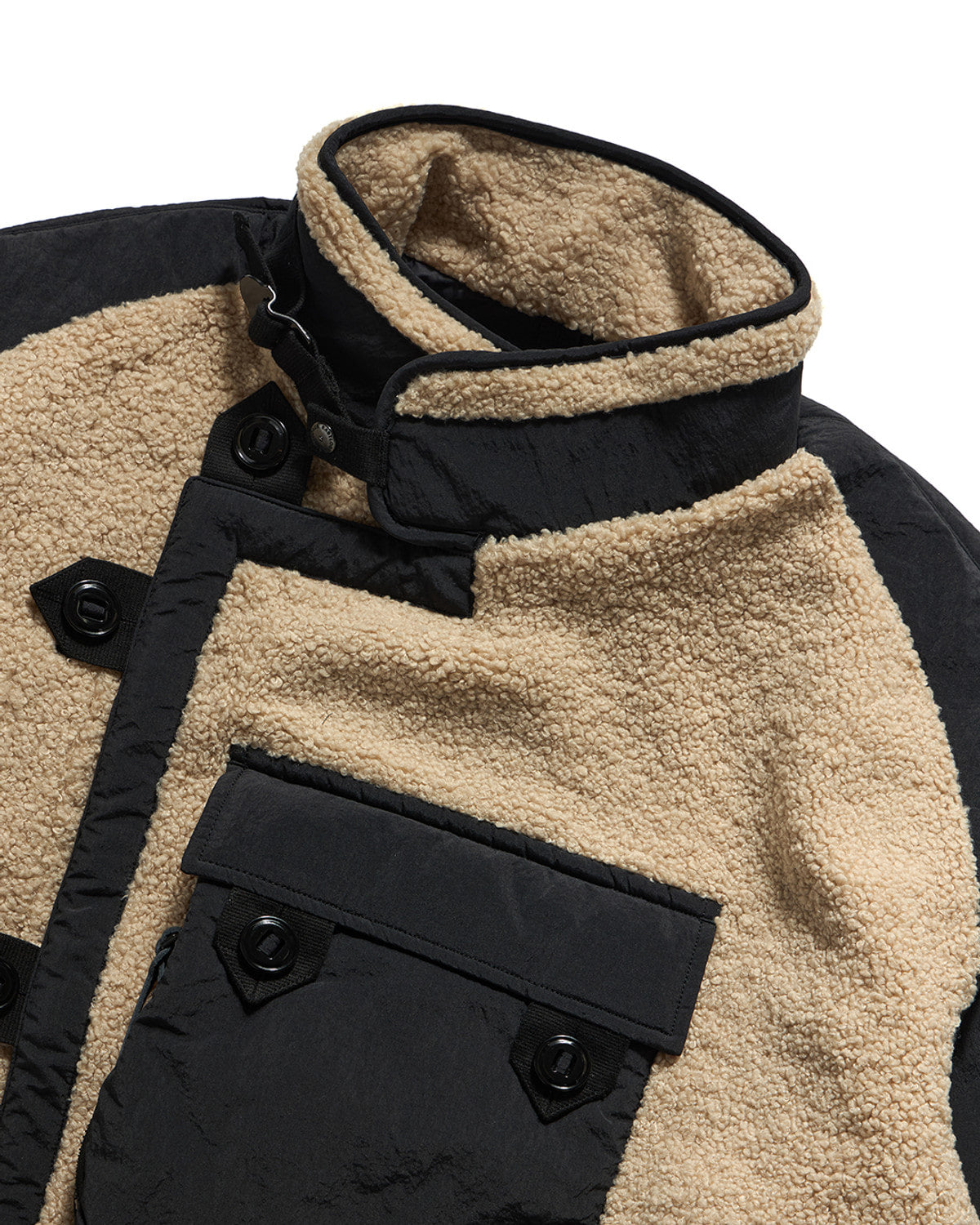 Eastlogue - Motorcycle Jumper (Black & Ecru) product image 3 | TRAB K-Fashion Australia