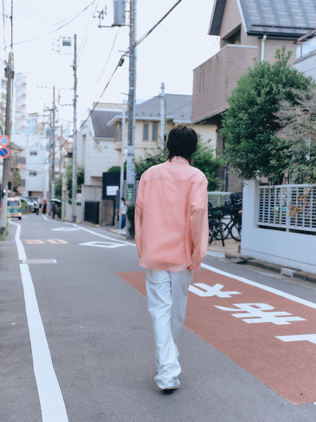 Stu - Sheer Shirt (Pink) product image 5 | TRAB K-Fashion Australia