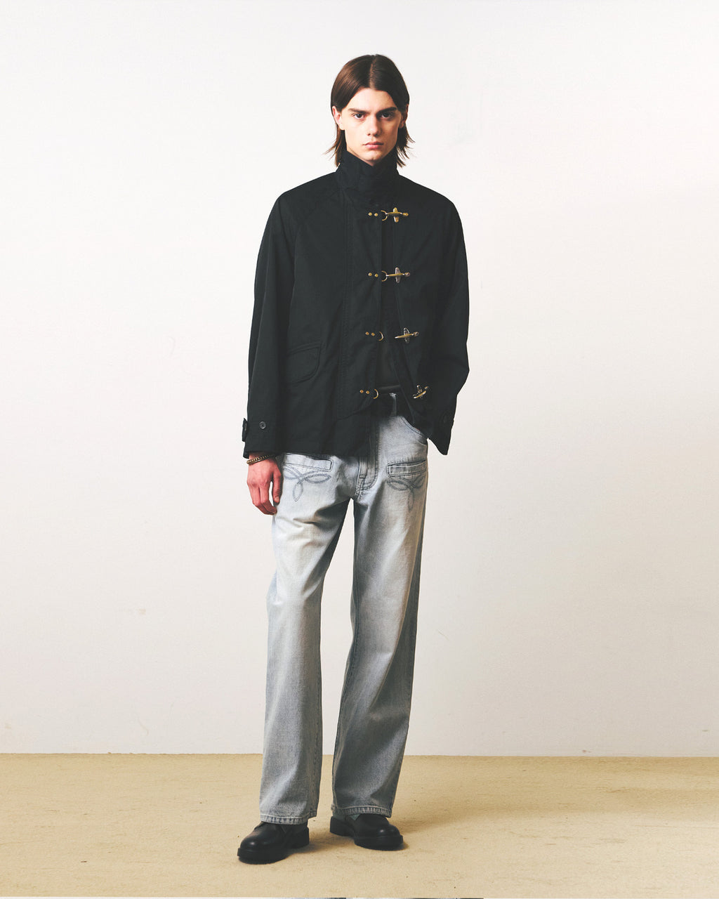 Eastlogue - Fireman Jacket (Black) product image 1 | TRAB K-Fashion Australia