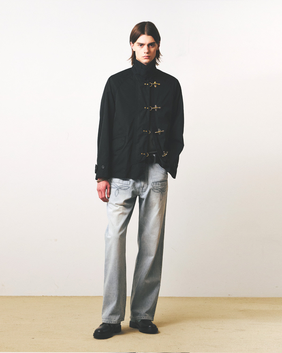 Eastlogue - Fireman Jacket (Black) product image 1 | TRAB K-Fashion Australia
