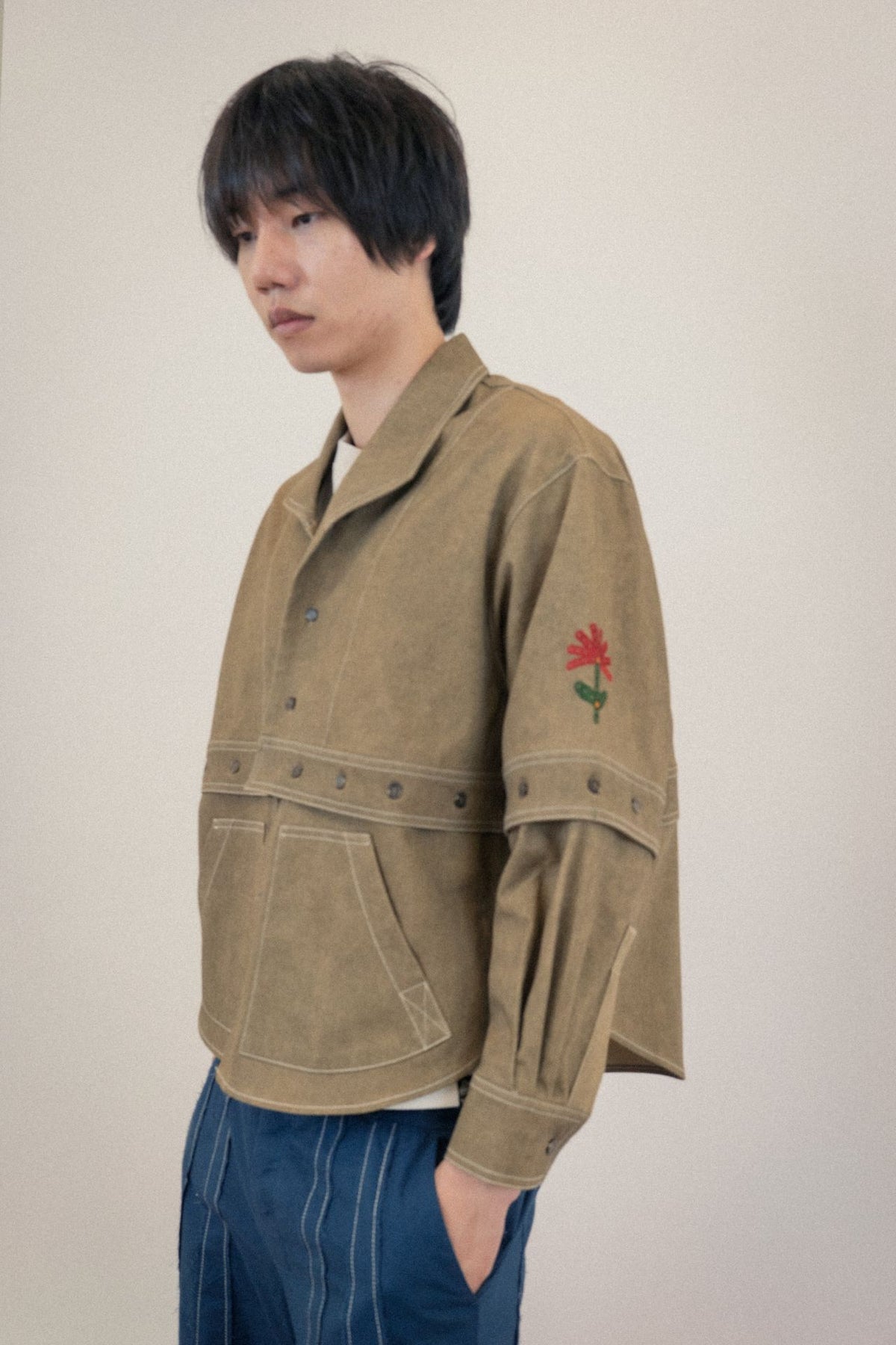 Ioedle - Assembly Jacket Where Imagination Blossoms (Sand) product image 18 | TRAB K-Fashion Australia