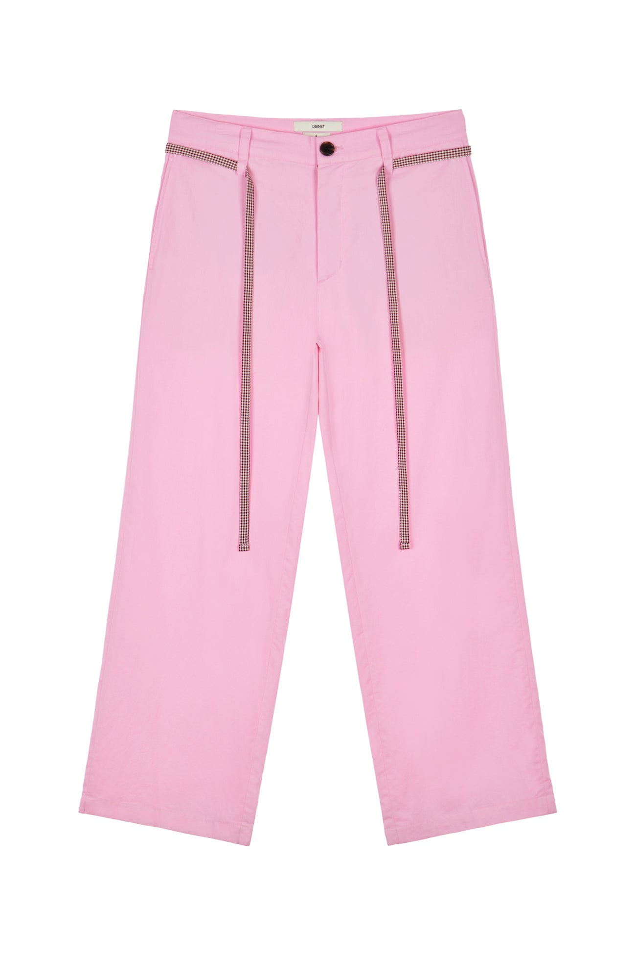 Deinet - Deinet Check String Pants (Pink) product image 1 | TRAB K-Fashion Australia