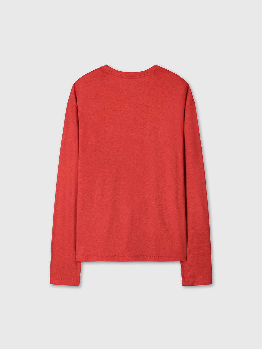 Tonywack - Wool Relaxed Long Sleeve (Coral Red) product image 8 | TRAB K-Fashion Australia
