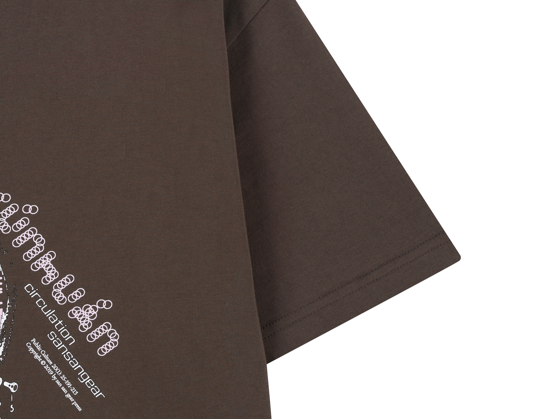 San San Gear - Xunhuan T-Shirt (Brown) product image 9 | TRAB K-Fashion Australia