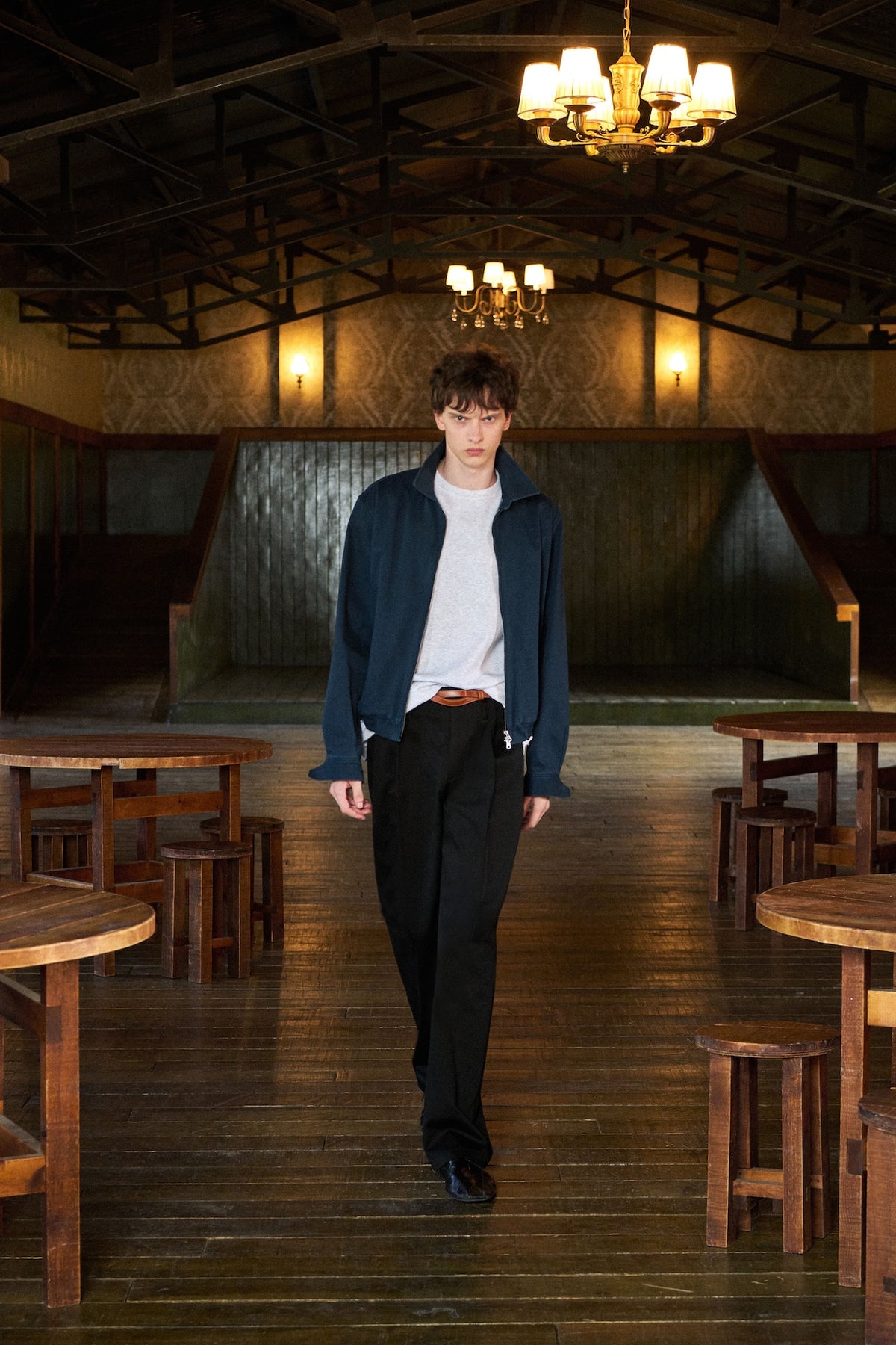 STU - Curved Cuff Jacket (Navy) product image 15 | TRAB K-Fashion Australia
