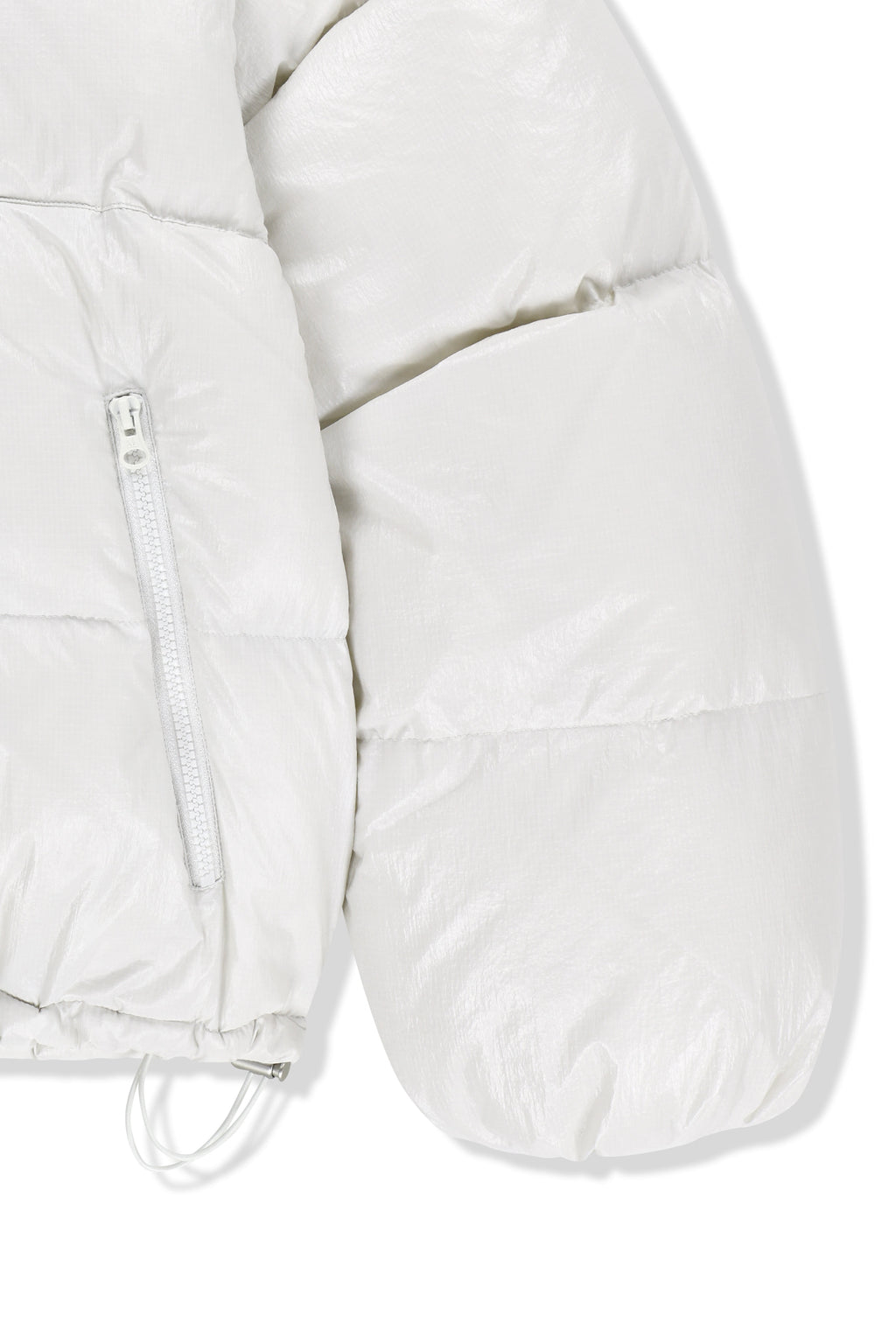 Matin Kim - Small Logo Volume Down Jumper (Ivory) product image 4 | TRAB K-Fashion Australia