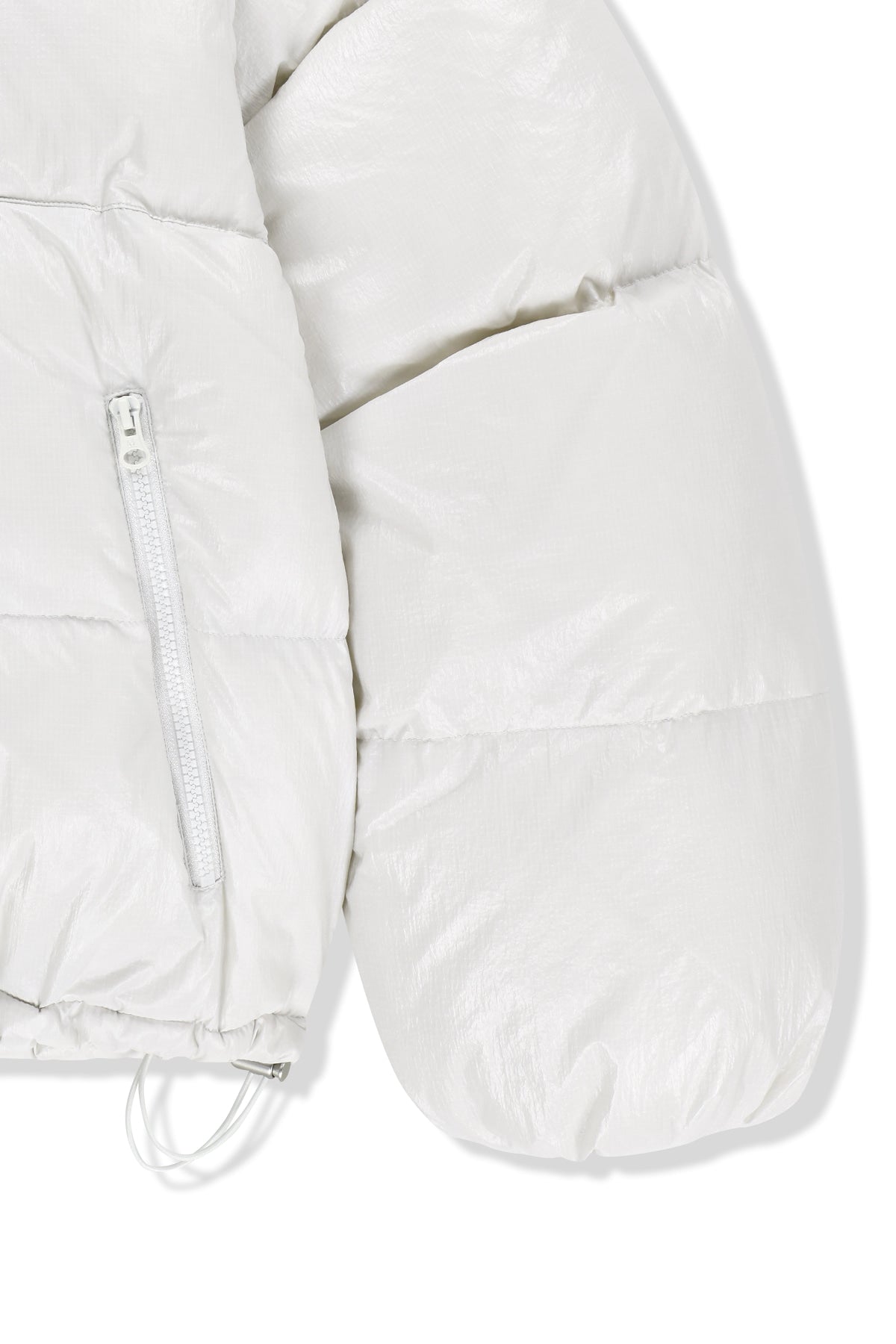 Matin Kim - Small Logo Volume Down Jumper (Ivory) product image 4 | TRAB K-Fashion Australia