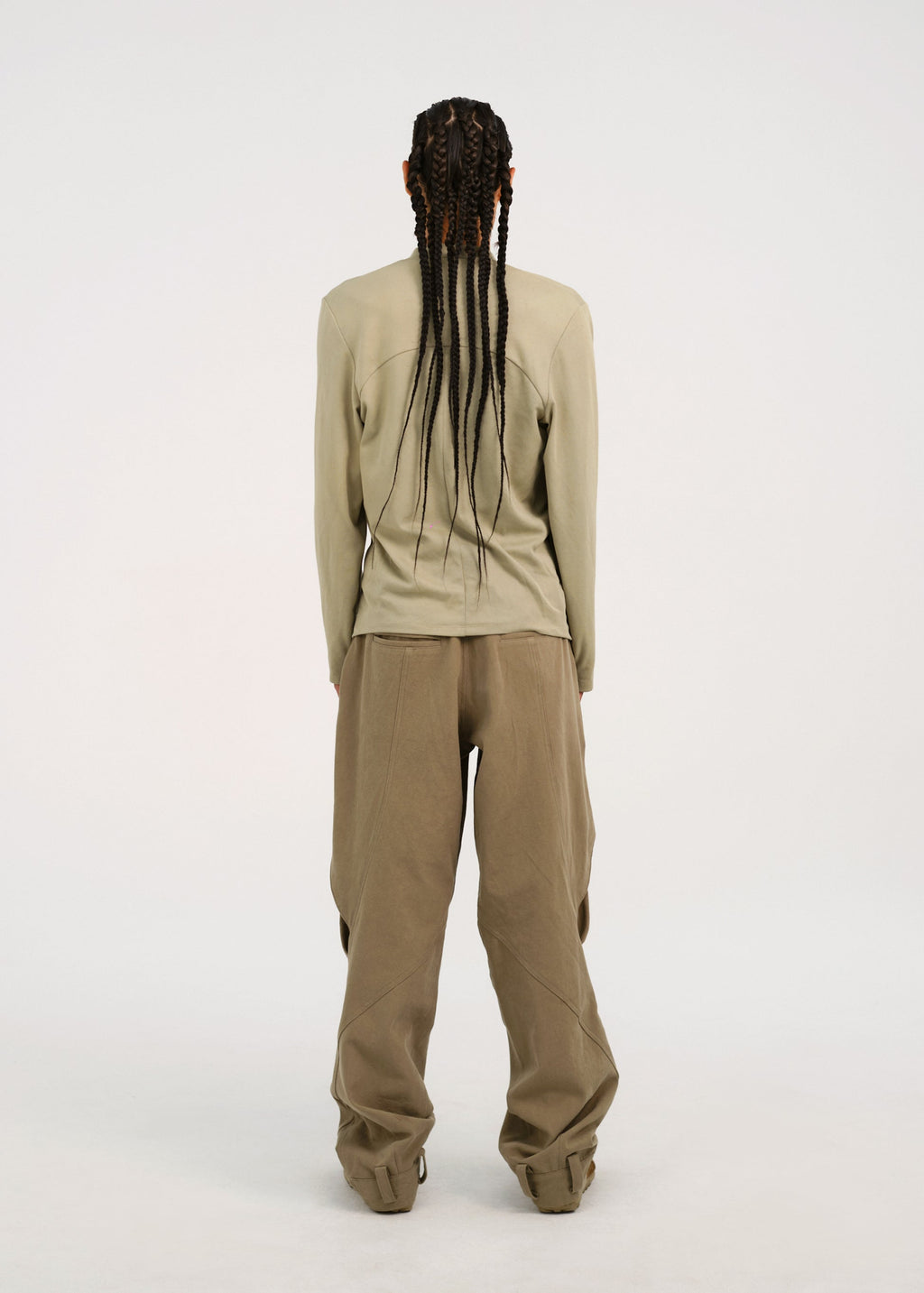 Hyein Seo - Graphic Long Sleeve (Fog Green) product image 4 | TRAB K-Fashion Australia