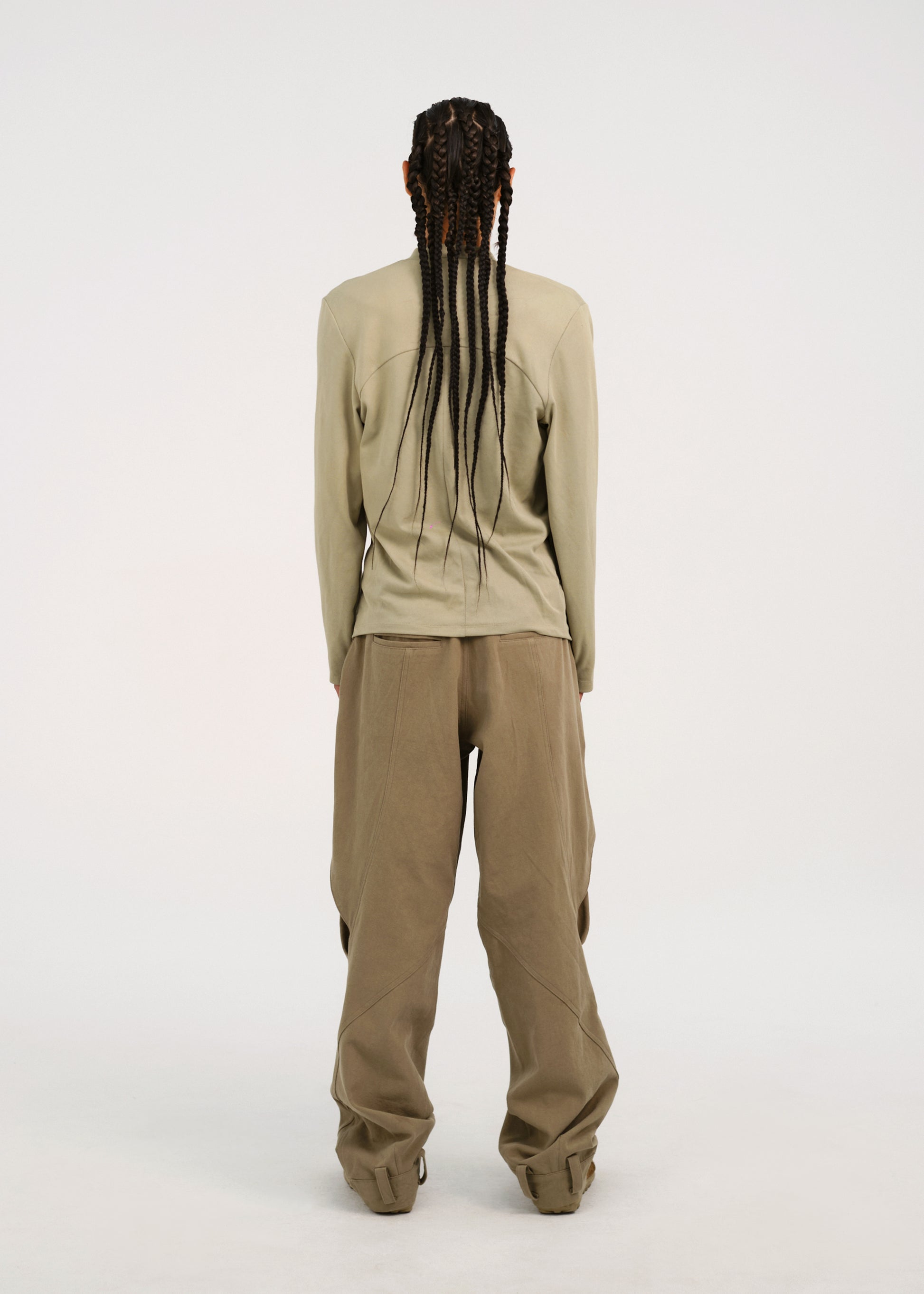 Hyein Seo - Graphic Long Sleeve (Fog Green) product image 4 | TRAB K-Fashion Australia