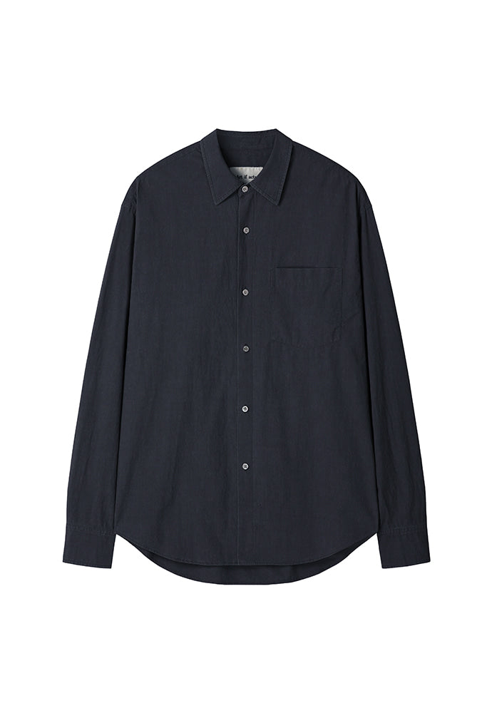 Art if acts - Sunny Dry Typewriter Shirt (Vintage Navy) product image 5 | TRAB K-Fashion Australia