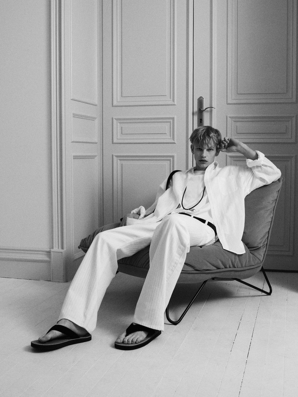 STU - Linen Shirt (White) product image 13 | TRAB K-Fashion Australia