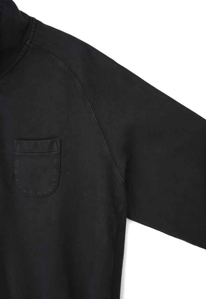 Art if acts - Garment Dyed Half Zipup Sweat (Black) product image 11 | TRAB K-Fashion Australia