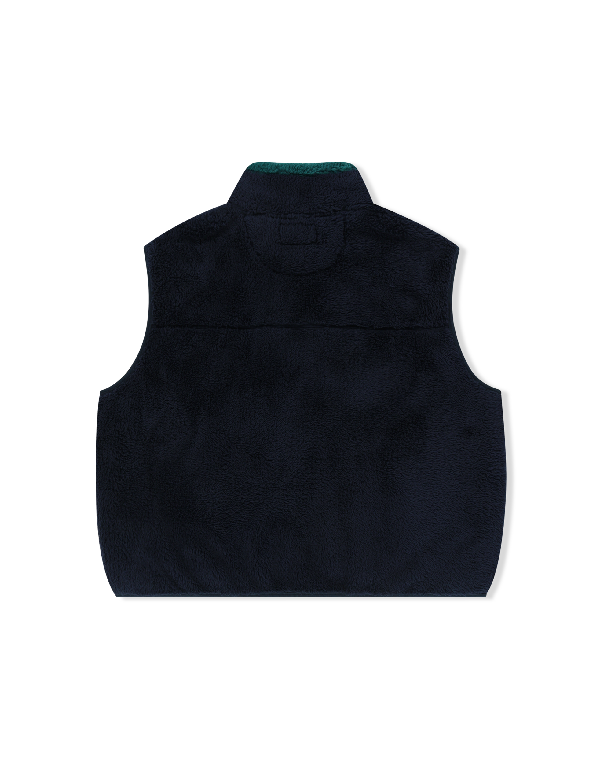 yeseyesee - Y.E.S Full Zip Fleece Vest (Navy) product image 2 | TRAB K-Fashion Australia