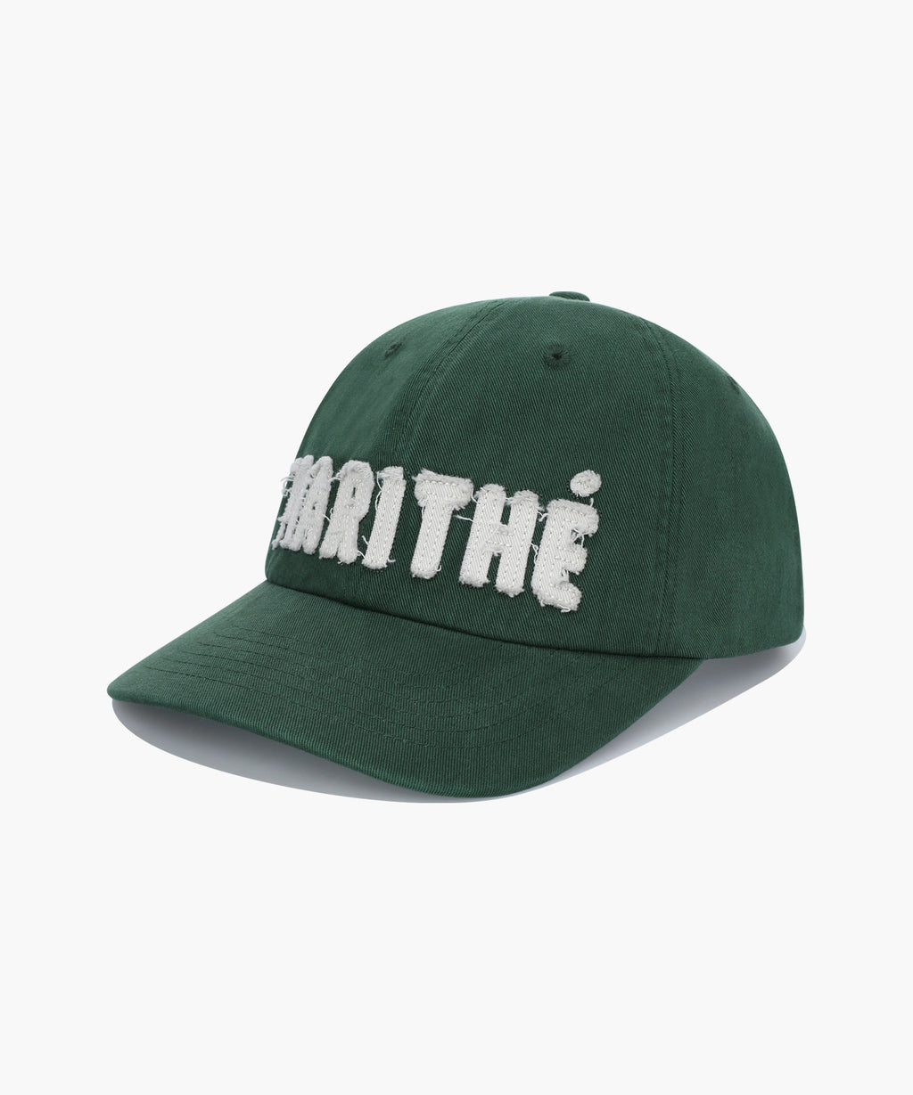 Marithe & Francois Girbaud - Marithe Applique Flat Brim Cap (Green) product image 1 | TRAB K-Fashion Australia