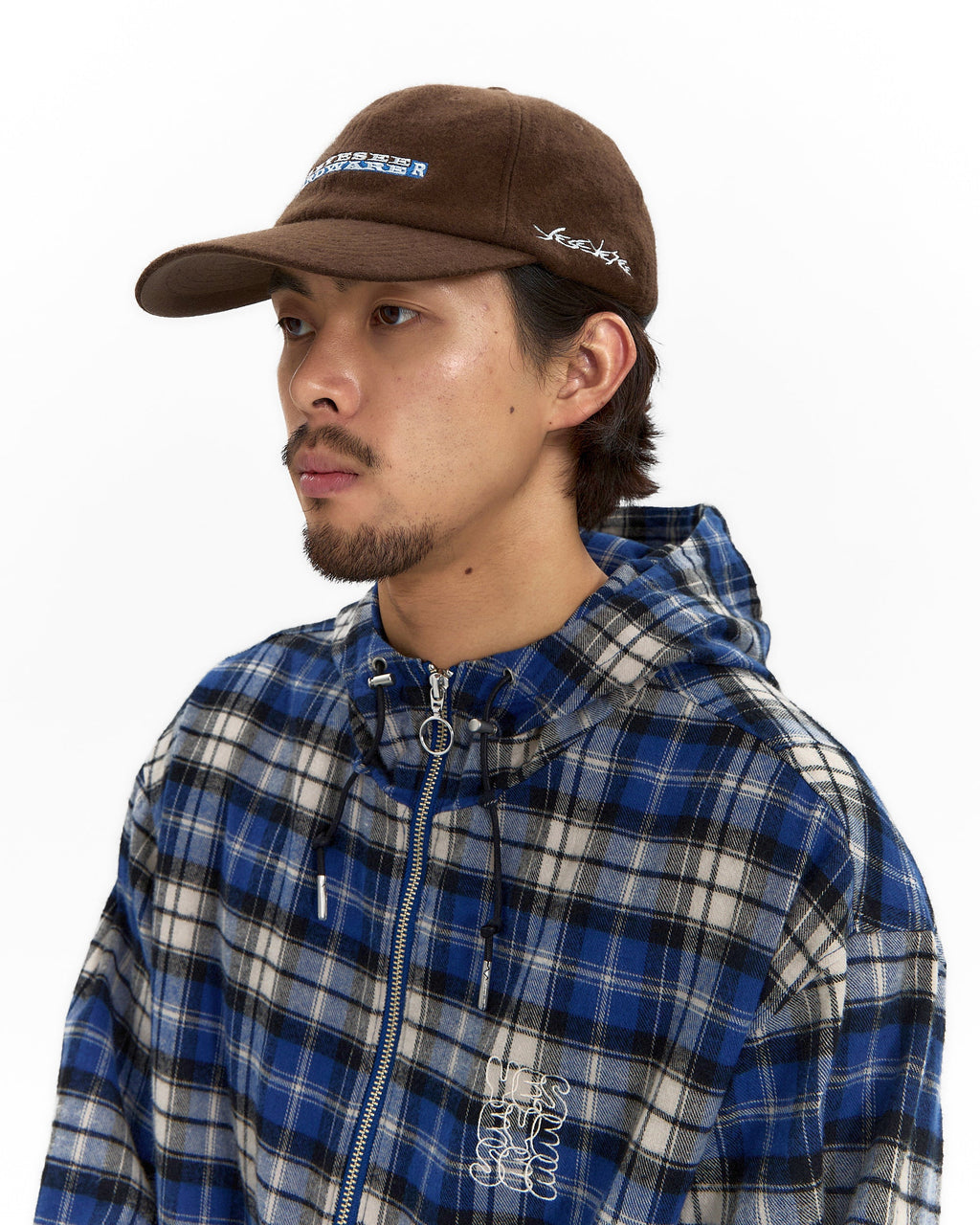 yeseyesee - Mechanic Wool Cap (Brown) product image 5 | TRAB K-Fashion Australia