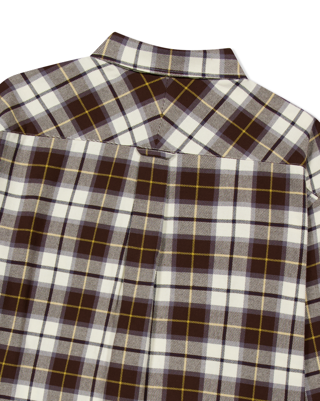 yeseyesee - Plop Check Shirt (Brown) product image 6 | TRAB K-Fashion Australia
