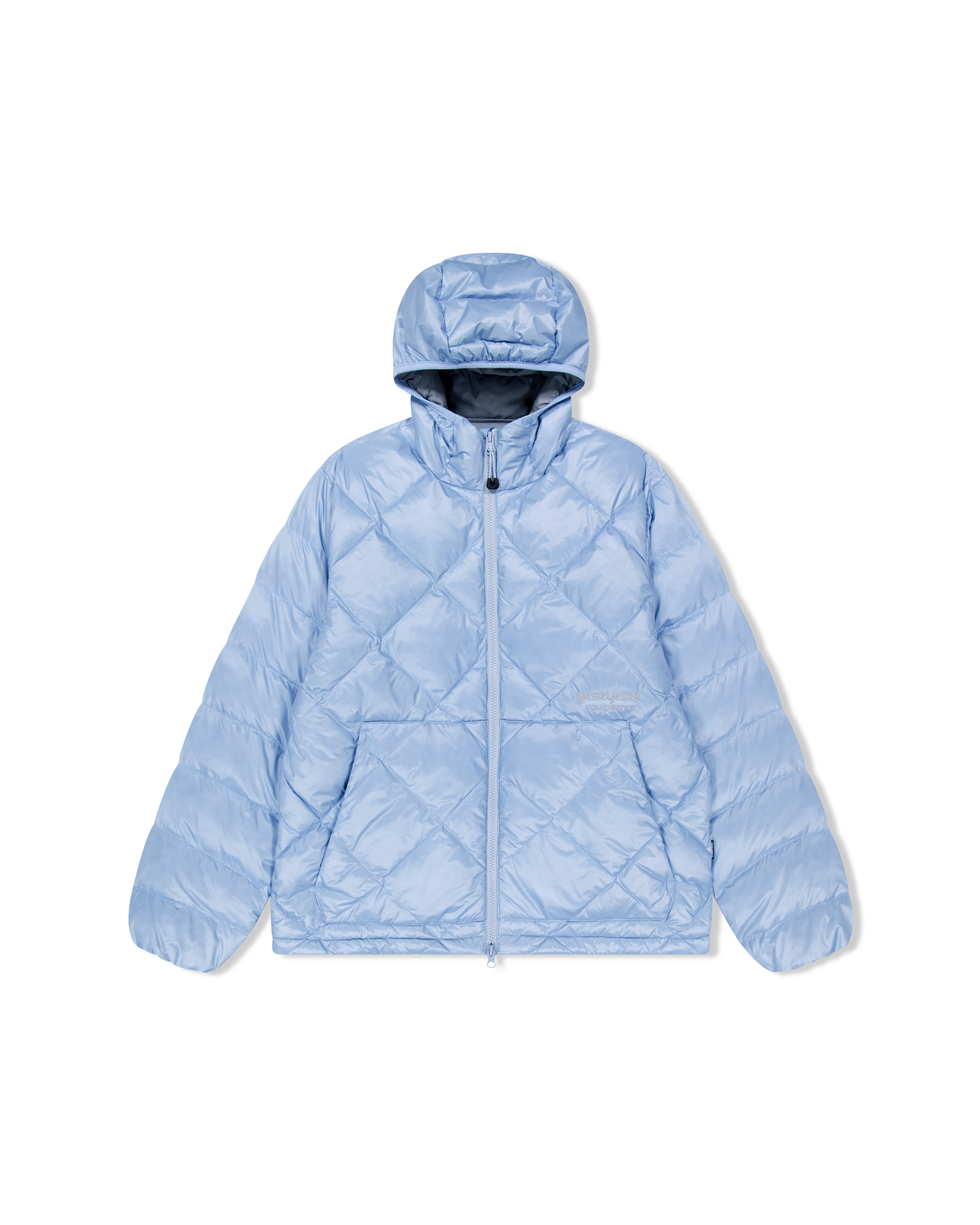 yeseyesee - Wafer Goose Down Jacket (Misty Blue) product image 1 | TRAB K-Fashion Australia