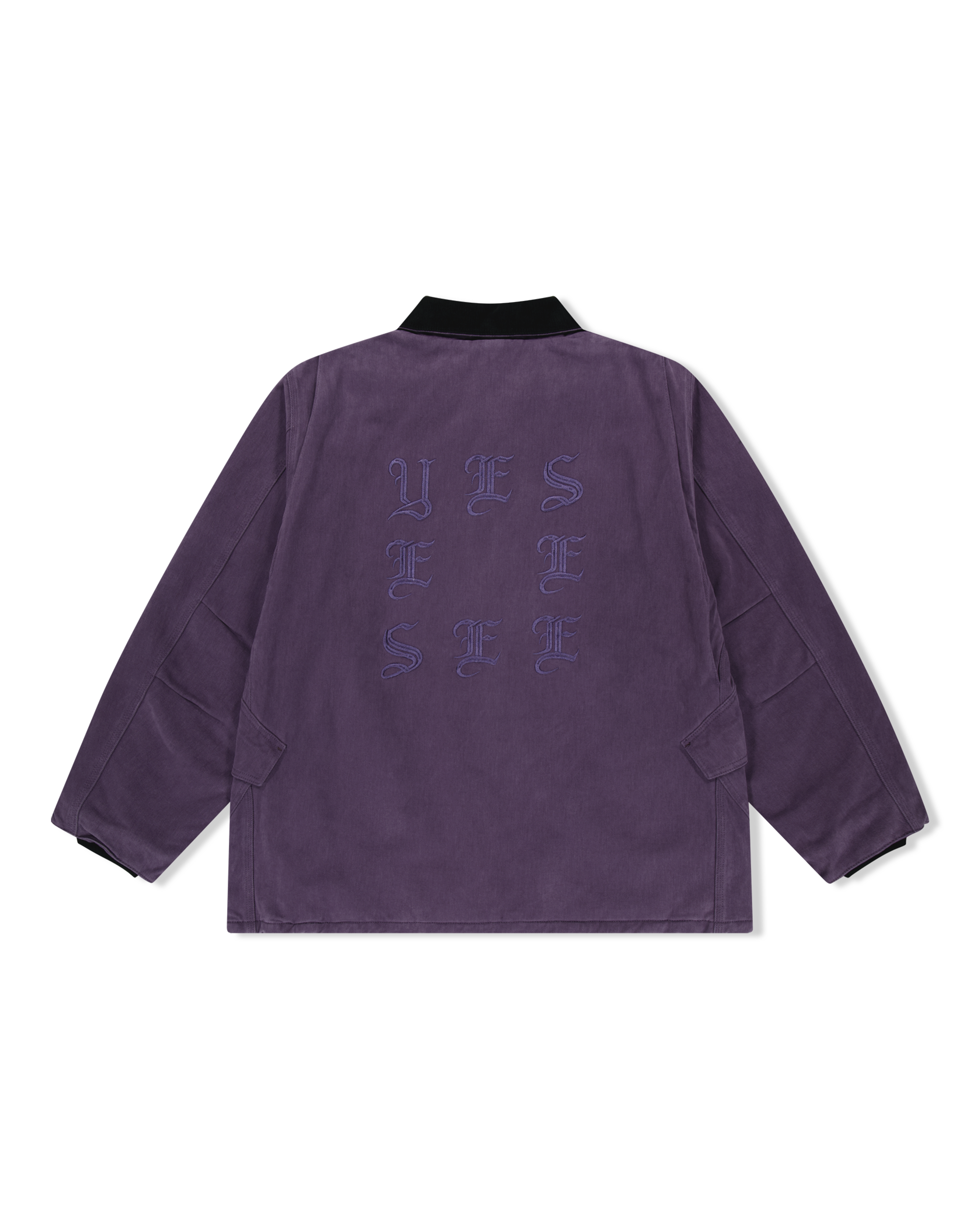 yeseyesee - Y.E.S Heavy Work Jacket (Purple) product image 2 | TRAB K-Fashion Australia