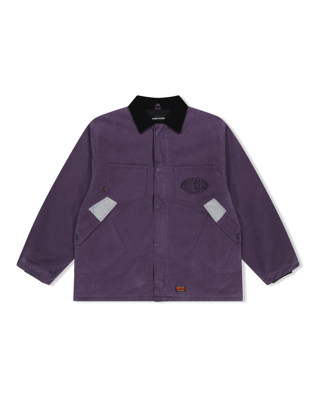 yeseyesee - Y.E.S Heavy Work Jacket (Purple) product image 1 | TRAB K-Fashion Australia