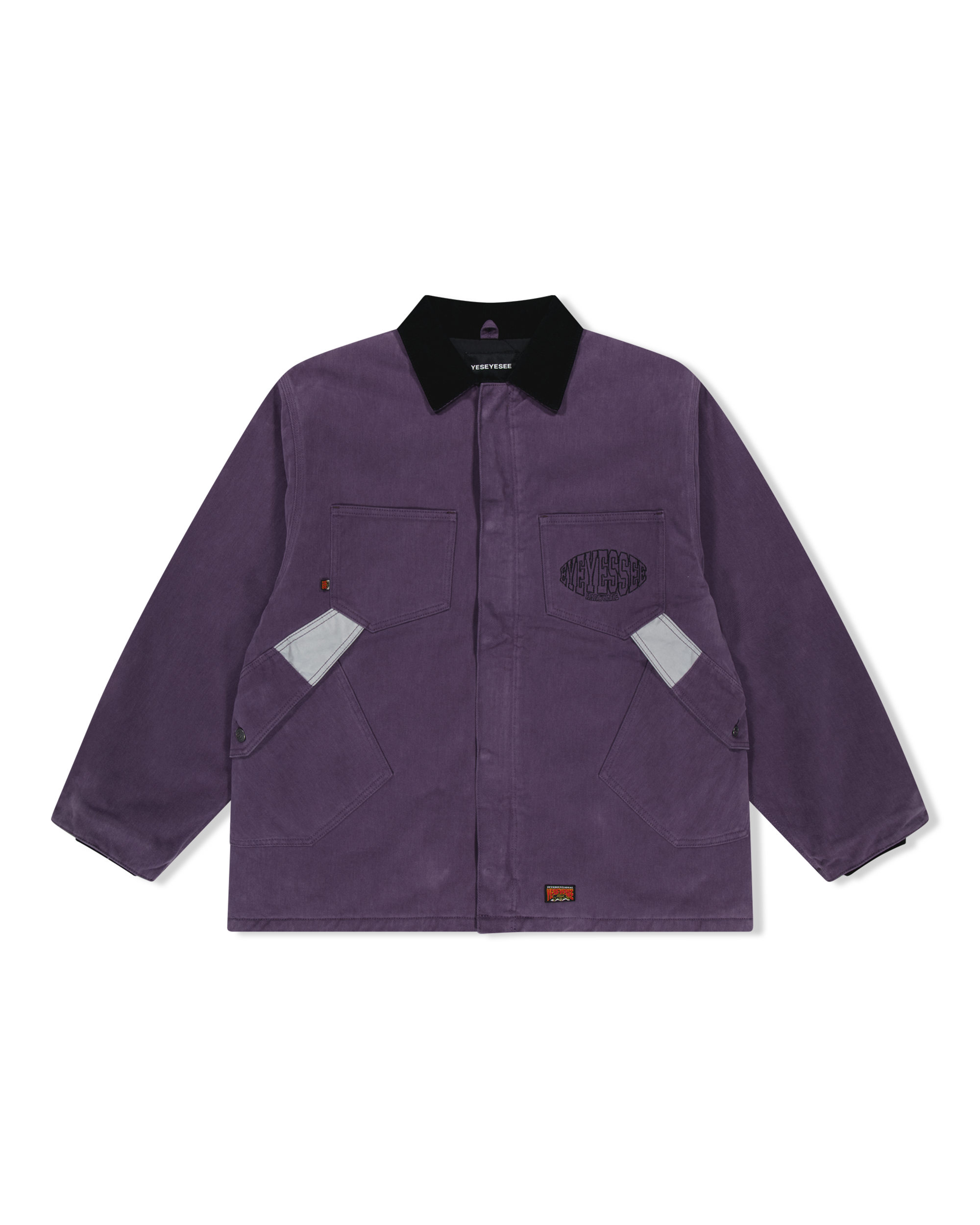yeseyesee - Y.E.S Heavy Work Jacket (Purple) product image 1 | TRAB K-Fashion Australia