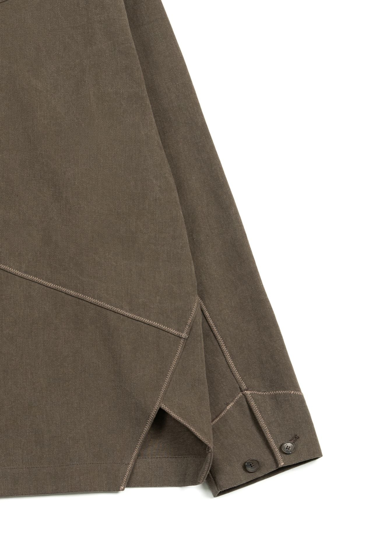 Ioedle - Diagonal Landscape Shirt (Brown) product image 7 | TRAB K-Fashion Australia