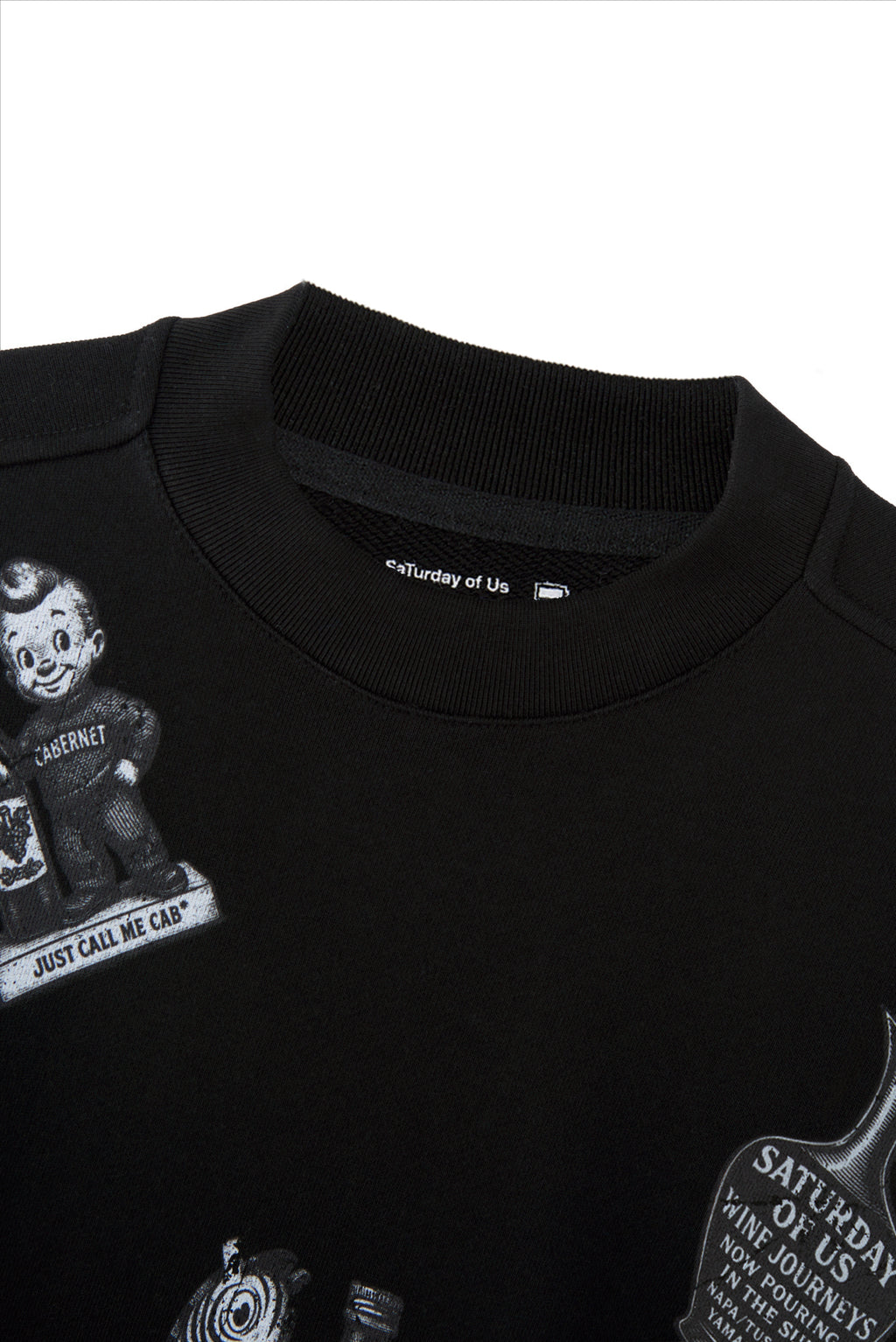 Stu - Printing Sweatshirt (Black) product image 18 | TRAB K-Fashion Australia