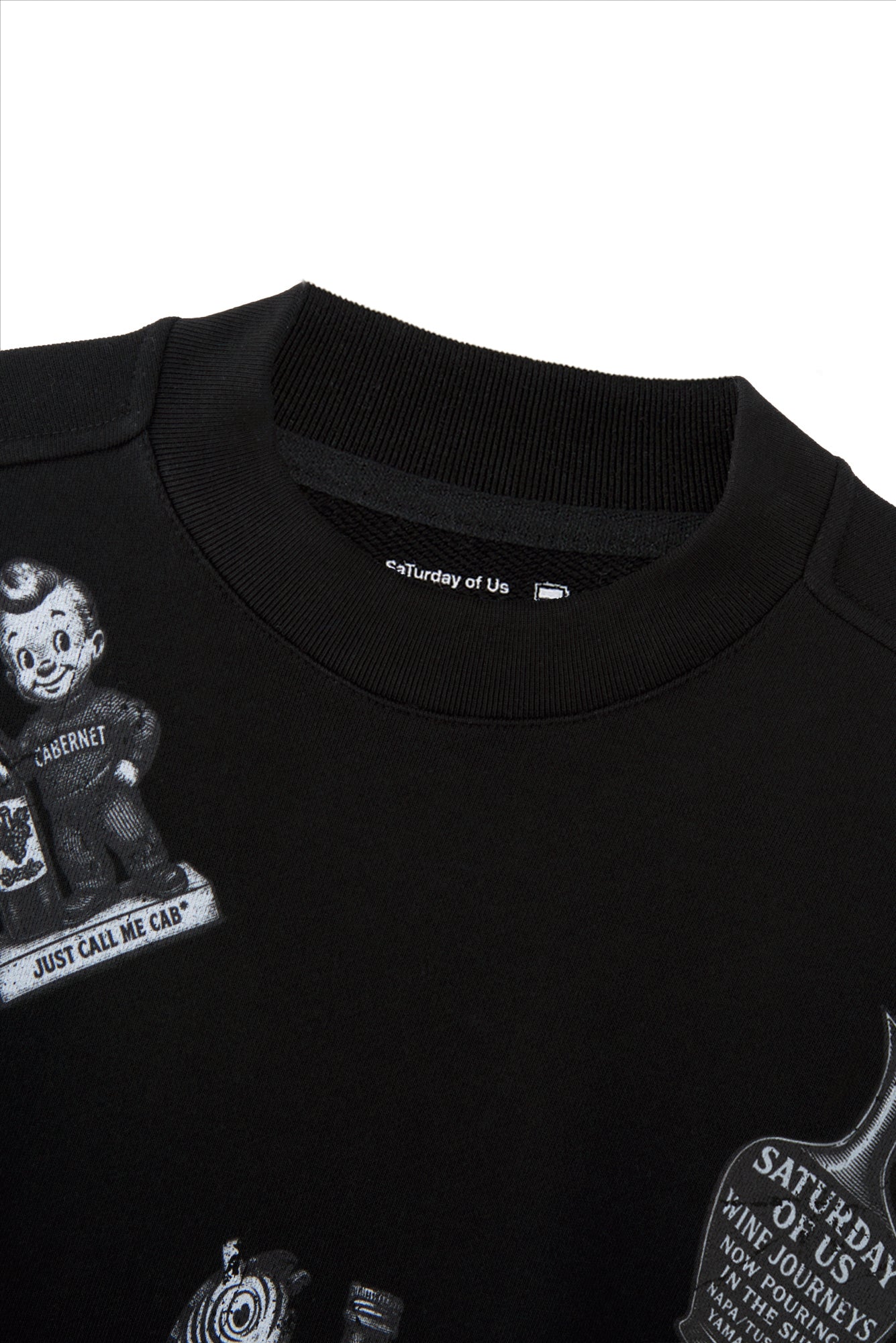 Stu - Printing Sweatshirt (Black) product image 18 | TRAB K-Fashion Australia