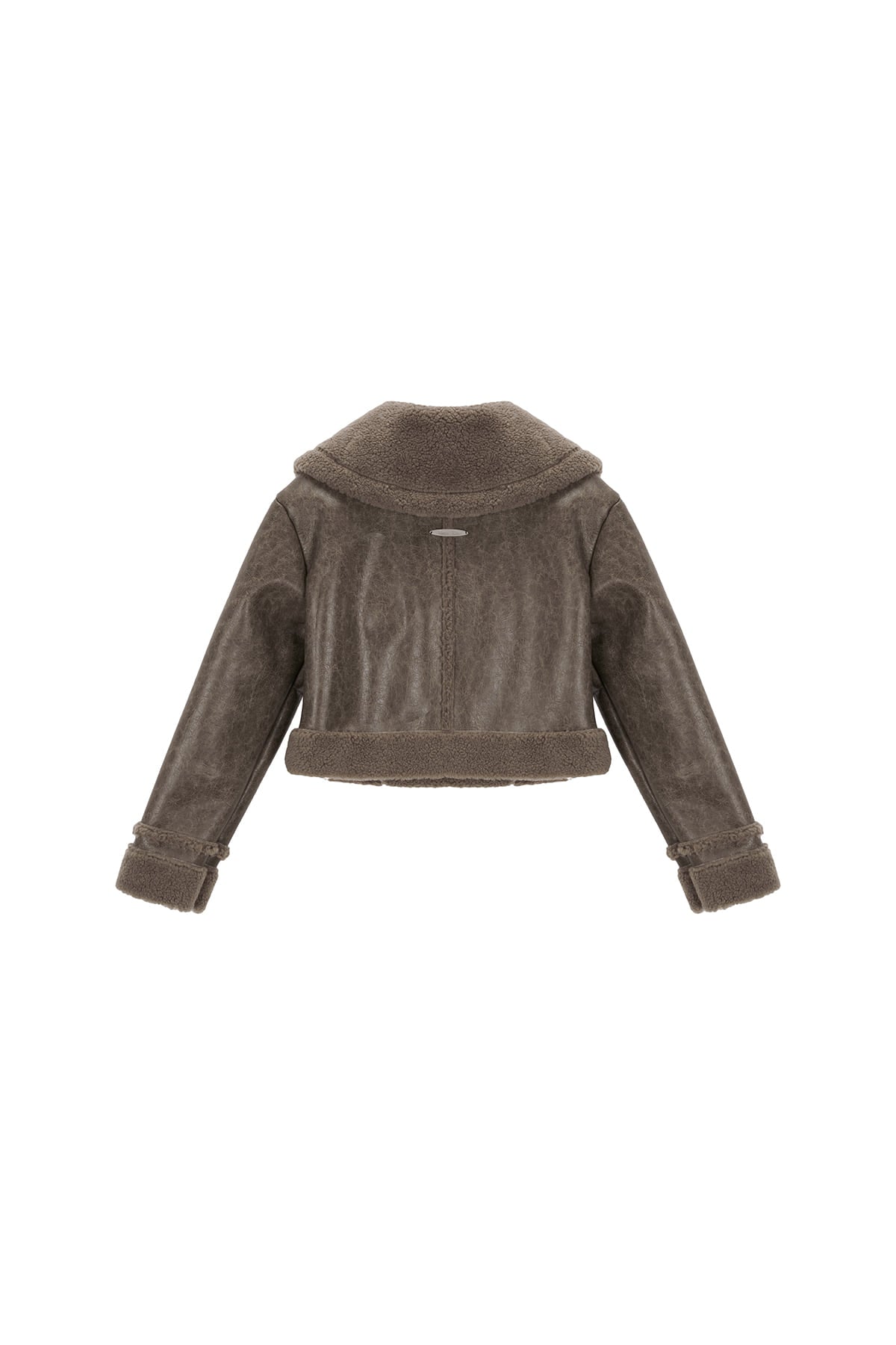 Matin Kim - Soft Crop Mustang Jumper (Brown) product image 2 | TRAB K-Fashion Australia