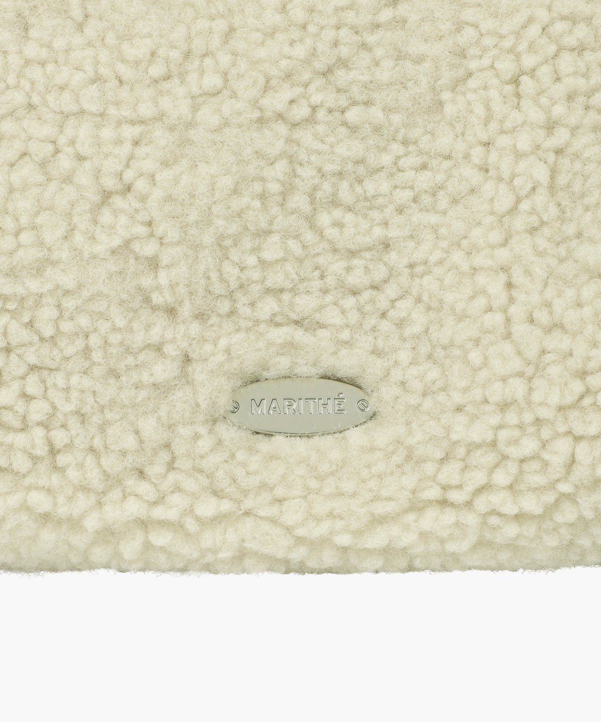 Marithe & Francois Girbaud - Fur Mini Tote Bag (Light Beige) product image 4 | TRAB K-Fashion Australia