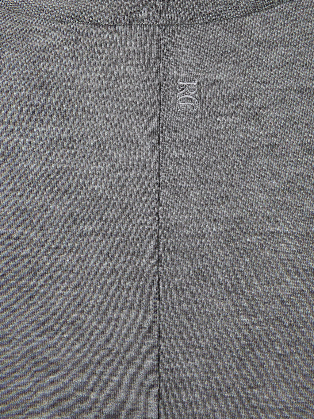 Recto - Contrast Wool Jersey Turtleneck (Melange Grey) product image 4 | TRAB K-Fashion Australia