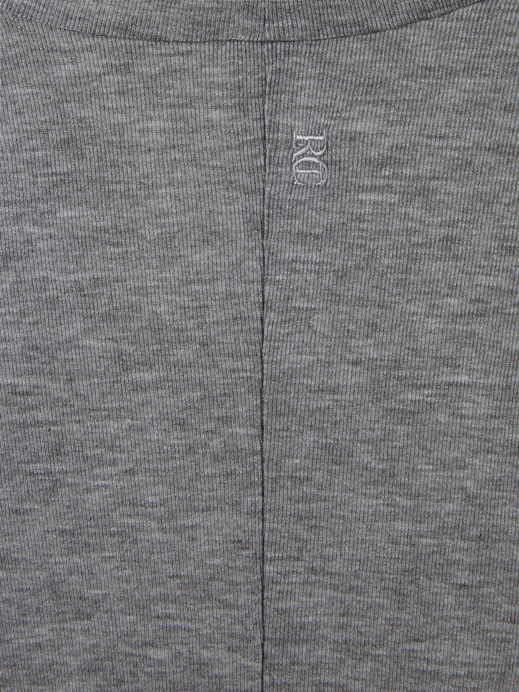 Recto - Contrast Wool Jersey Turtleneck (Melange Grey) product image 4 | TRAB K-Fashion Australia