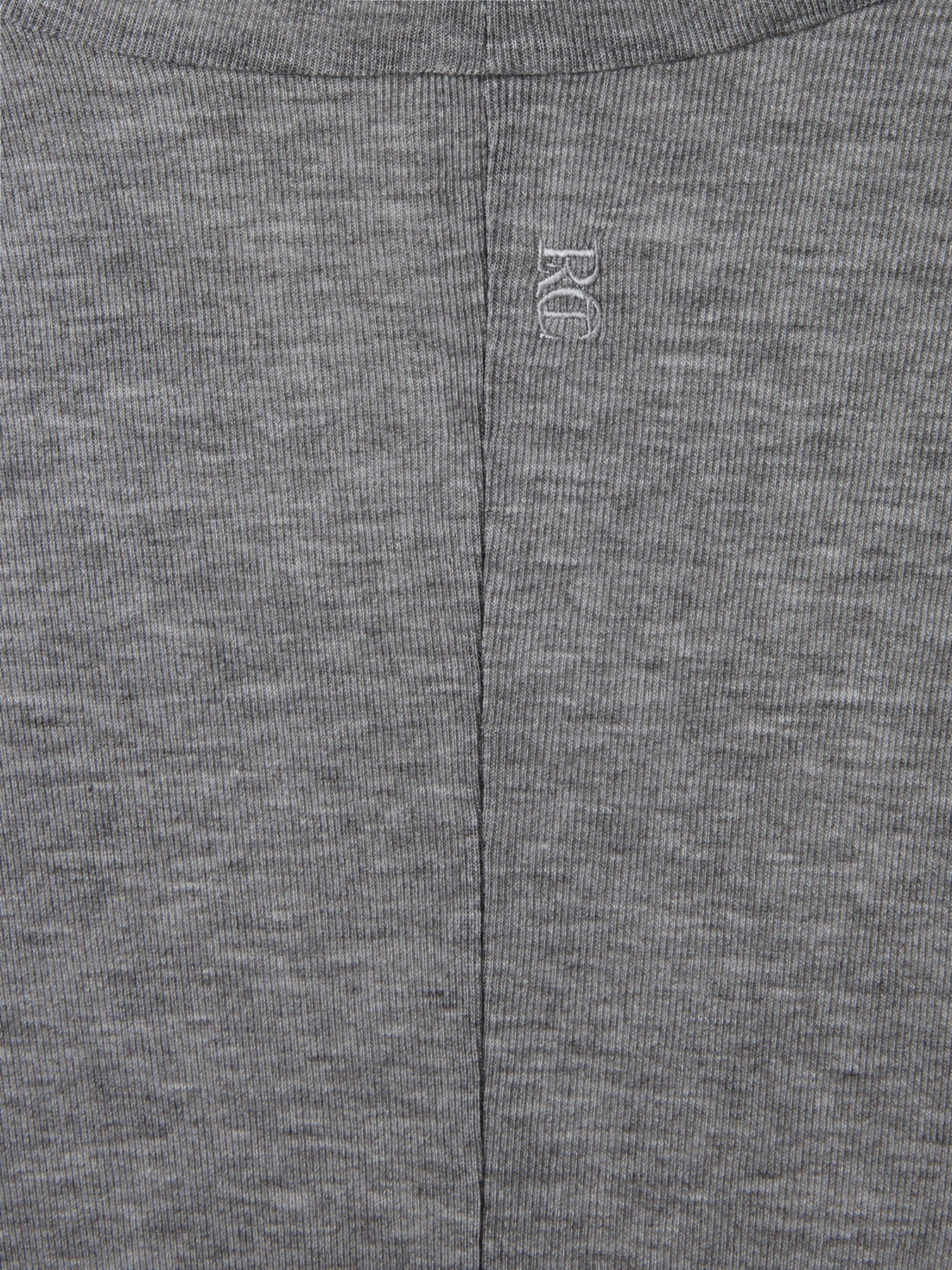 Recto - Contrast Wool Jersey Turtleneck (Melange Grey) product image 4 | TRAB K-Fashion Australia