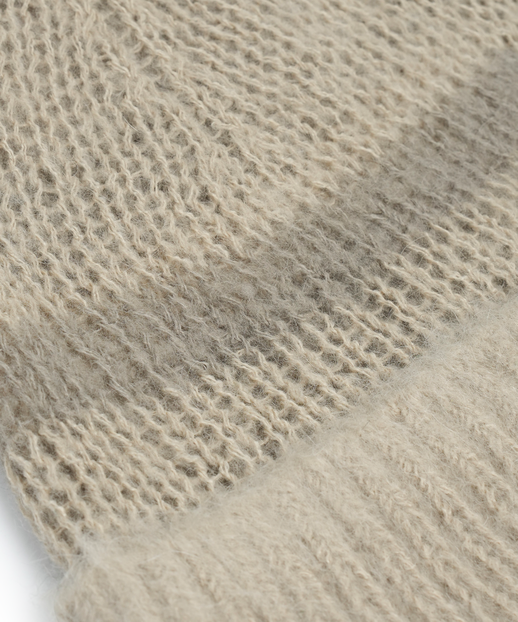 San San Gear - Mohair Beanie (Cream) product image 7 | TRAB K-Fashion Australia