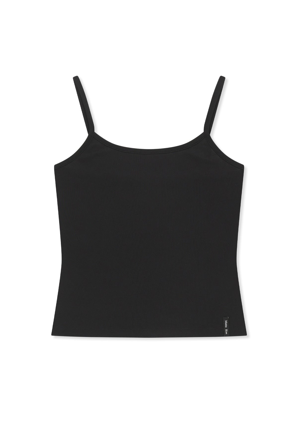Matin Kim - 3/4 Sleeve Top & Tank Layered Set (Black) product image 3 | TRAB K-Fashion Australia
