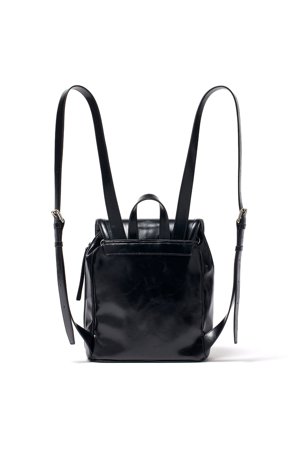 Matin Kim - Buckle Detail Back Pack (Black) product image 3 | TRAB K-Fashion Australia