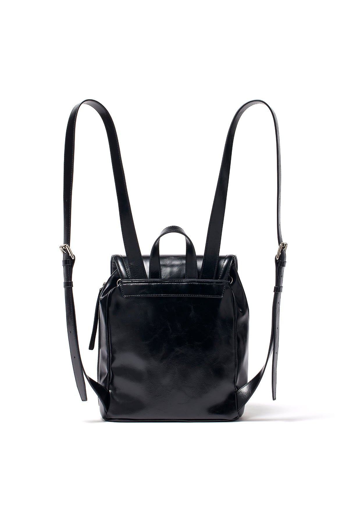 Matin Kim - Buckle Detail Back Pack (Black) product image 3 | TRAB K-Fashion Australia