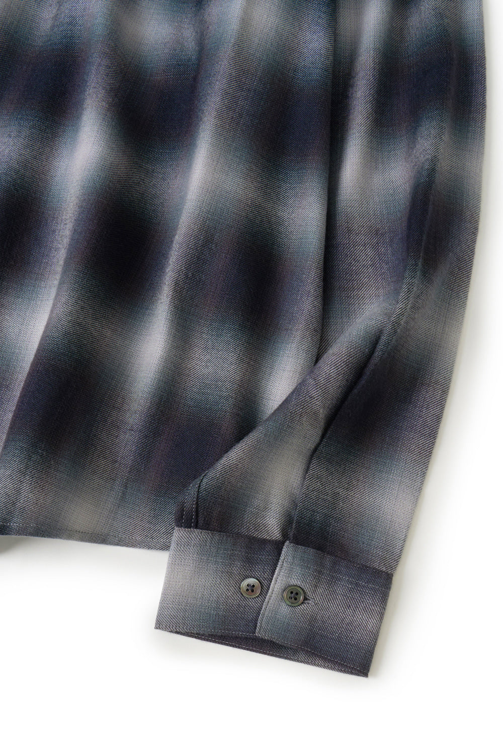 Hatchingroom - Regular Shirt Ombre Check (Blue/Grey) product image 7 | TRAB K-Fashion Australia