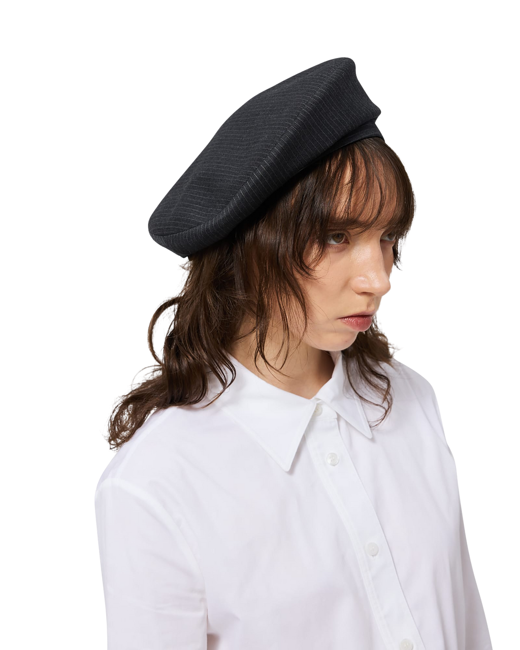 Kimhe Kim - Stripped Beret (Grey) product image 24 | TRAB K-Fashion Australia
