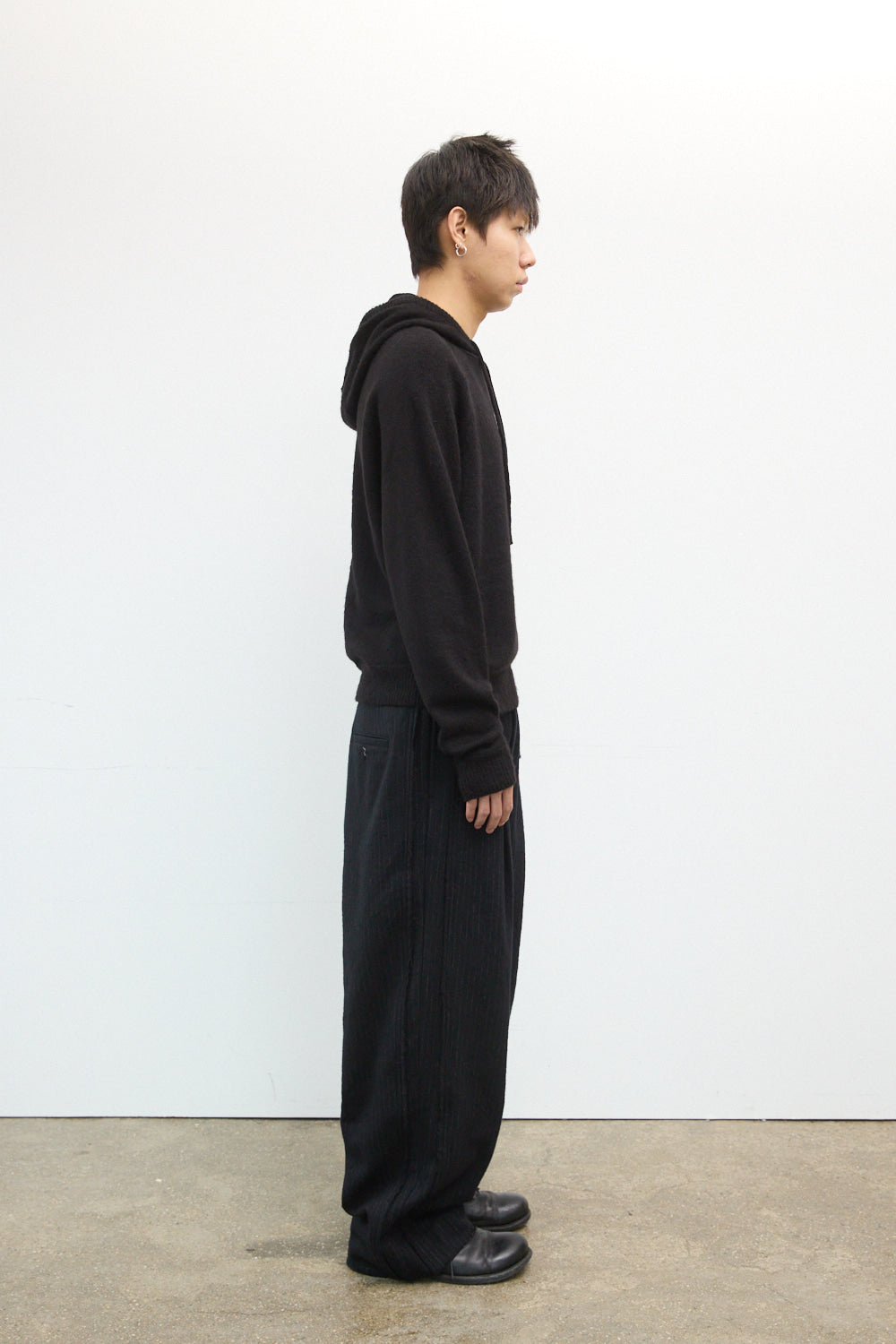 Hatchingroom - Base Hoodie Knit (Black) product image 8 | TRAB K-Fashion Australia
