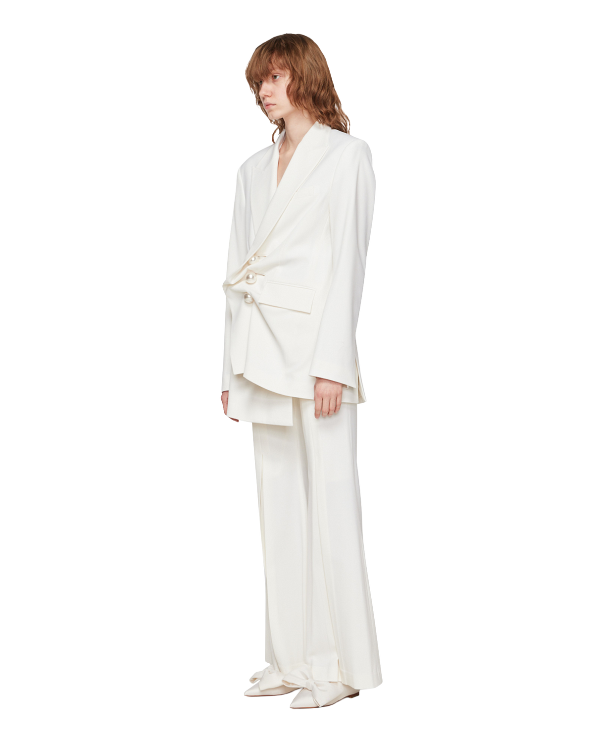 Kimhe Kim - Venus Pants (White) product image 2 | TRAB K-Fashion Australia