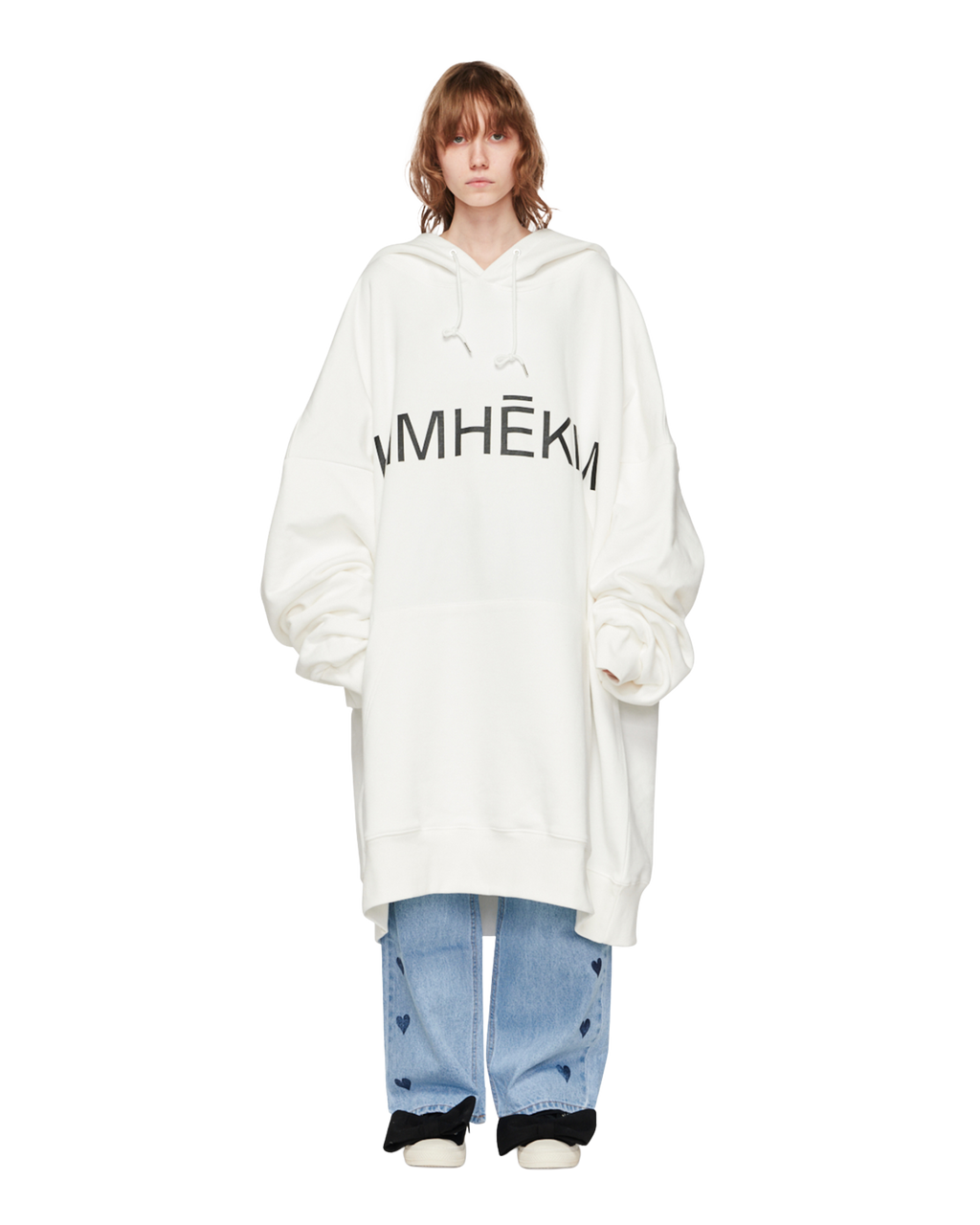 Kimhe Kim - Heart Stamped Jeans (Sky Blue) product image 11 | TRAB K-Fashion Australia
