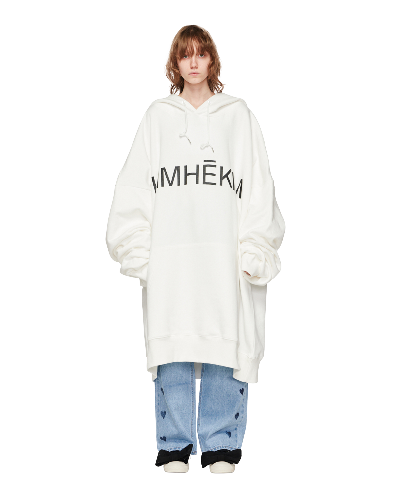 Kimhe Kim - Heart Stamped Jeans (Sky Blue) product image 11 | TRAB K-Fashion Australia