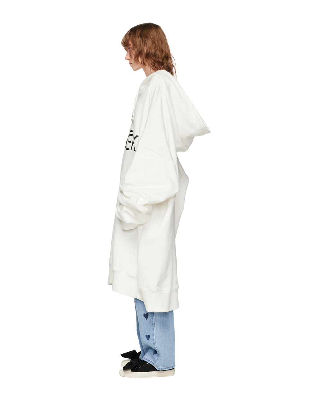 Kimhe Kim - Heart Stamped Jeans (Sky Blue) product image 5 | TRAB K-Fashion Australia