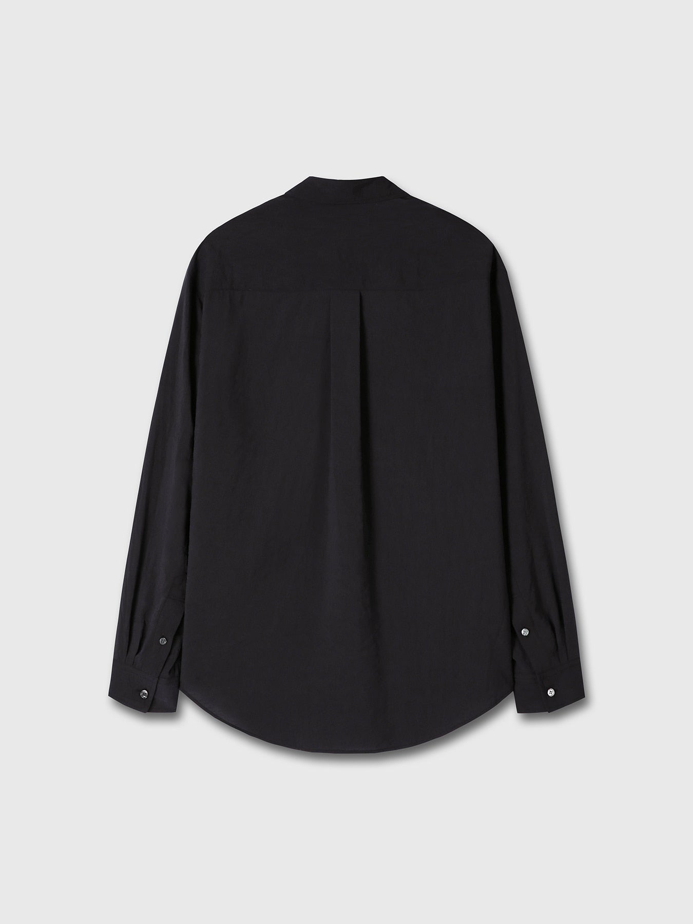 Tonywack - Silk Crepe Shirt (Black) product image 10 | TRAB K-Fashion Australia