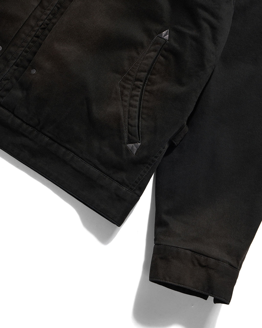 Eastlogue - Western Trucker Jacket (Black Moleskin) product image 4 | TRAB K-Fashion Australia