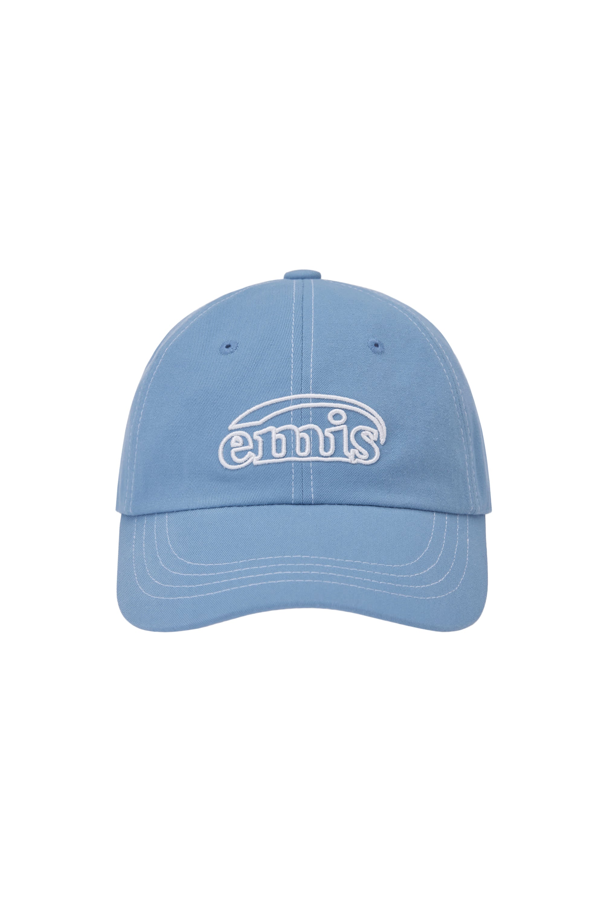 Emis - White Stitch Ball Cap (Sky Blue) product image 1 | TRAB K-Fashion Australia