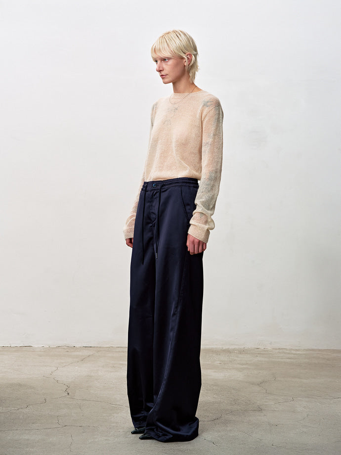 Tonywack - Silky Banding Lounge Pants (Navy) product image 5 | TRAB K-Fashion Australia